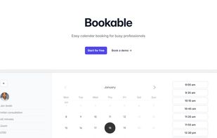 Bookable screenshot 1