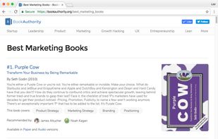 BookAuthority screenshot 1
