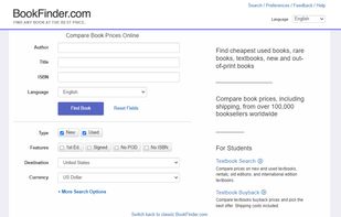 Bookfinder screenshot 1