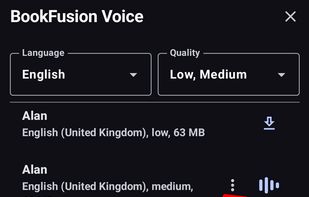 Bookfusion Voice screenshot 2