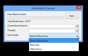Bookmark Checker screenshot 1
