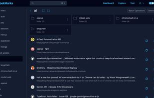 management - dark theme