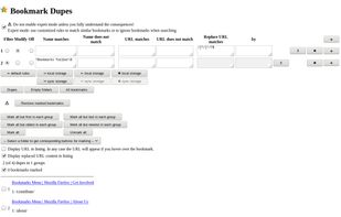 Bookmark Dupes screenshot 2