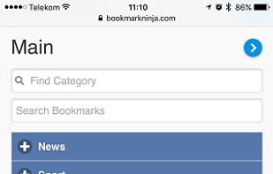 Bookmark Ninja screenshot 1