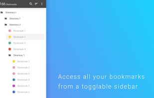 Bookmark Sidebar screenshot 1