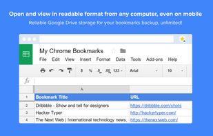 Bookmarks Backuper screenshot 3