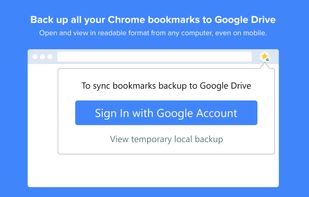 Bookmarks Backuper screenshot 1