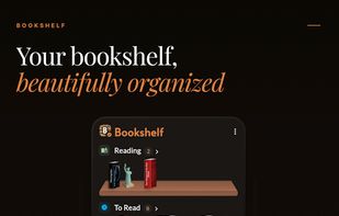 Bookshelf - Reading Tracker screenshot 1