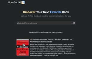 BookSurfAI screenshot 2