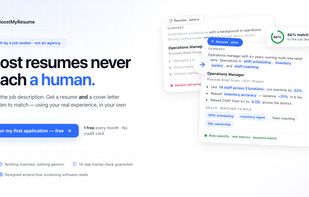 Boost My Resume screenshot 1