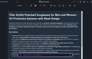 AI based smart editor