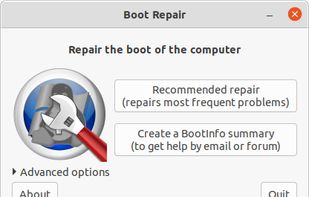 Boot Repair Disk screenshot 1