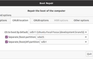 Boot Repair Disk screenshot 2