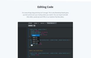 Bootstrap Studio screenshot 3