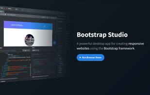 Bootstrap Studio screenshot 1