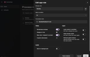 Borderless screenshot 1