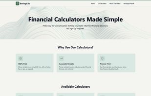 BoringCalc screenshot 1