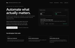 BoringUserTools screenshot 1
