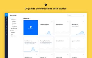 Stories are an intuitive way to tell the bot how to react to different situations. Create Stories for frequent questions and cases to save more time for the difficult ones