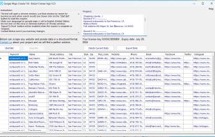 Botsol Google Maps Crawler screenshot 1
