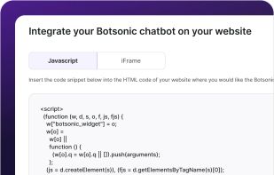 Botsonic  screenshot 3