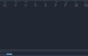 Process widget - Search