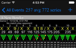 BowlSheet screenshot 2
