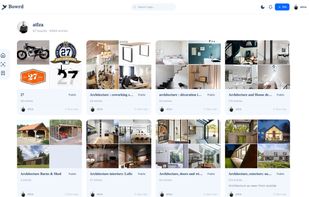 Your boards, find all your collected images by boards