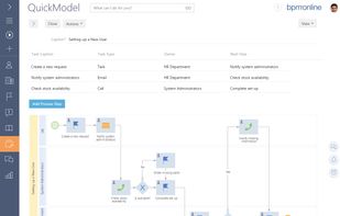 Bpm'online service screenshot 2