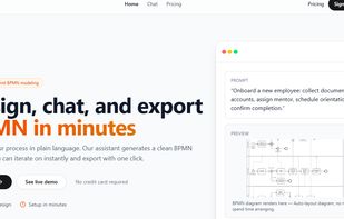 BPMNCHAT screenshot 1