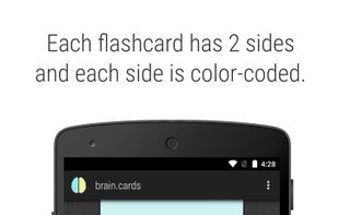 brain.cards flashcards screenshot 2