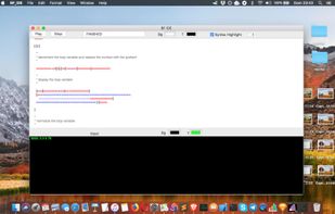 Brainfuck IDE screenshot 1
