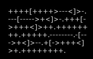 Brainfuck screenshot 1