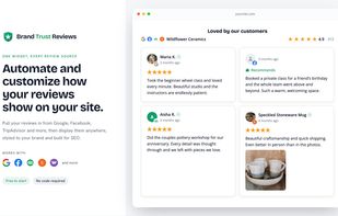 Automate and customize how you review show on your site.