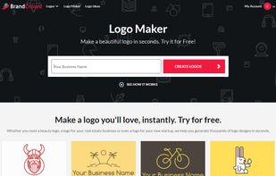 BrandCrowd Logo Maker screenshot 1