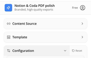 Branded Notion & Coda PDF exports screenshot 3