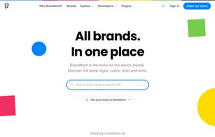 Brandfetch screenshot 1