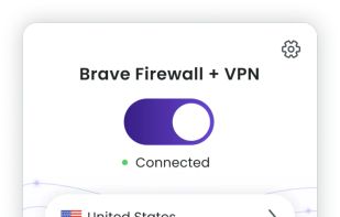 Brave VPN - toggle