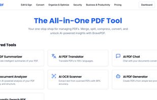 BravePDF screenshot 1