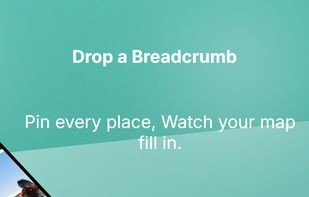 Breadcrumbs: Travel Journal screenshot 1