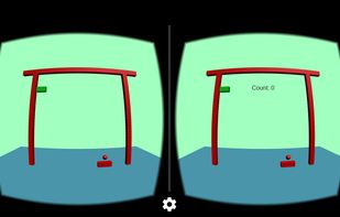 Breakout game for Cardboard VR screenshot 2