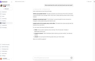 AI post assistant
