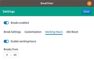BreakTimer screenshot 3