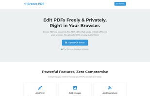 Breeze PDF screenshot 1