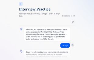 Interview coach