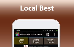 Brick Fall Classic Free tetris screenshot 3