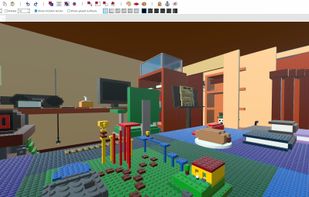 Screenshot of the upcoming Brick Hill client (source: Twitter)
