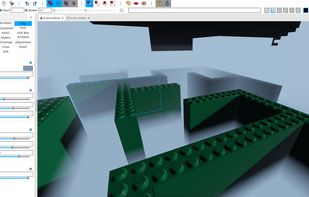 Screenshot of the upcoming Brick Hill client (source: Discord)