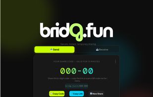 bridg.fun share code (dark)