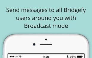 Bridgefy screenshot 1